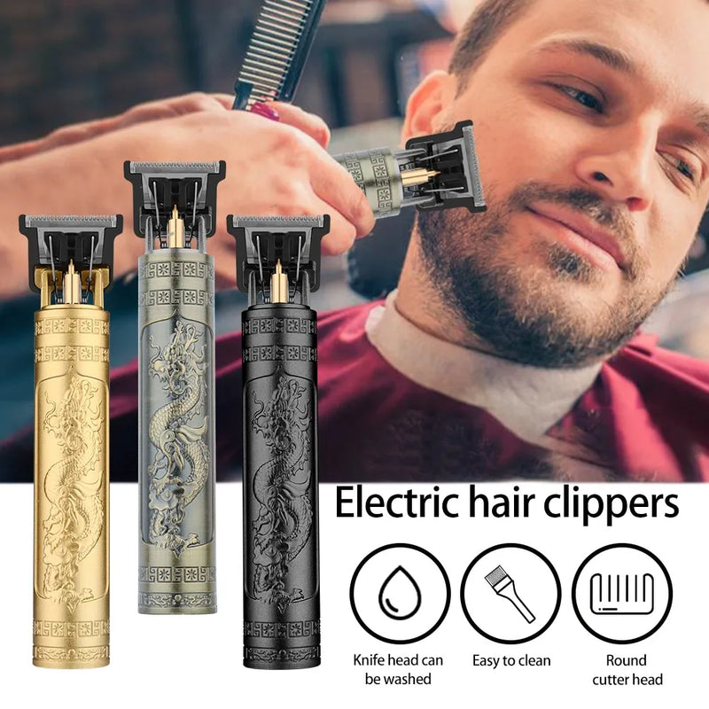 Máquina de corte de cabelo elétrica para homens
