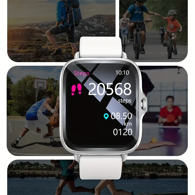 Smartwatch sem fio com modo multiesportivo